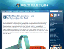 Tablet Screenshot of blog.buerstinghaus.net